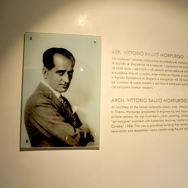 Architect Vittorio Morpurgo